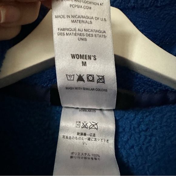 Patagonia Re-Tool Snap-T Indigo Fleece Pullover In Harvest Moon Blue Size M - Picture 7 of 7